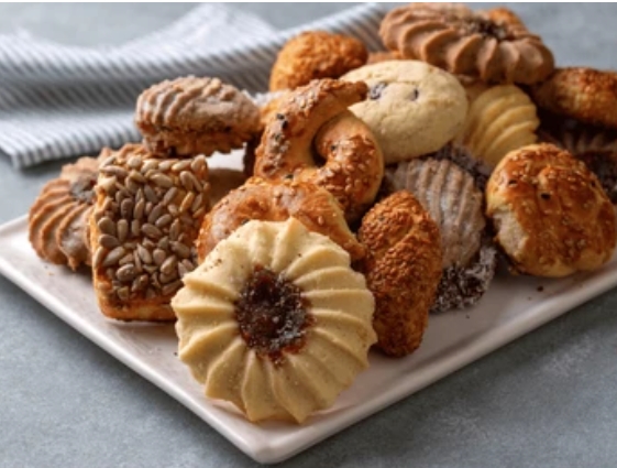 3 Kg Karışık Tatlı Tuzlu Kuru Pasta - Günün Her Saati Keyif