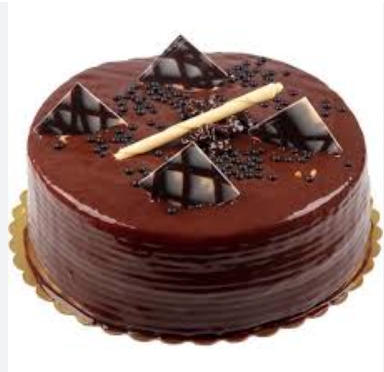 Günlük Taze Hazırlanan 2-3 Kişilik Çikolatalı Yuvarlak Pasta