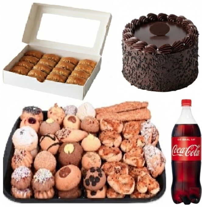 Taze Hazırlanan 2-3 Kişilik Pasta Menüsü